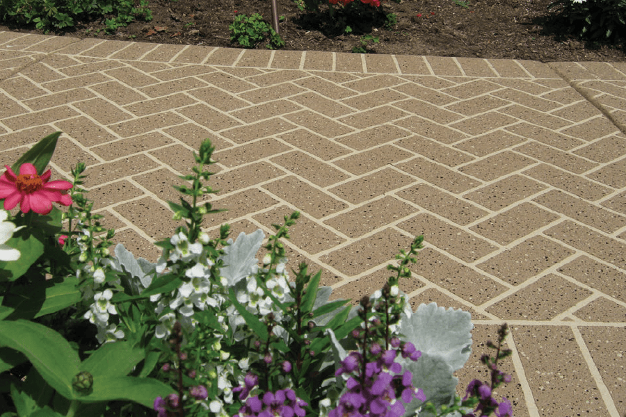 SunSplash Masonry Sidewalk